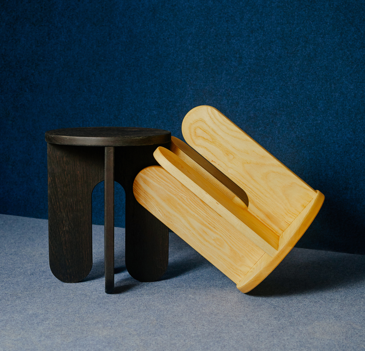 gallery image - Two capsules stools shot by iris