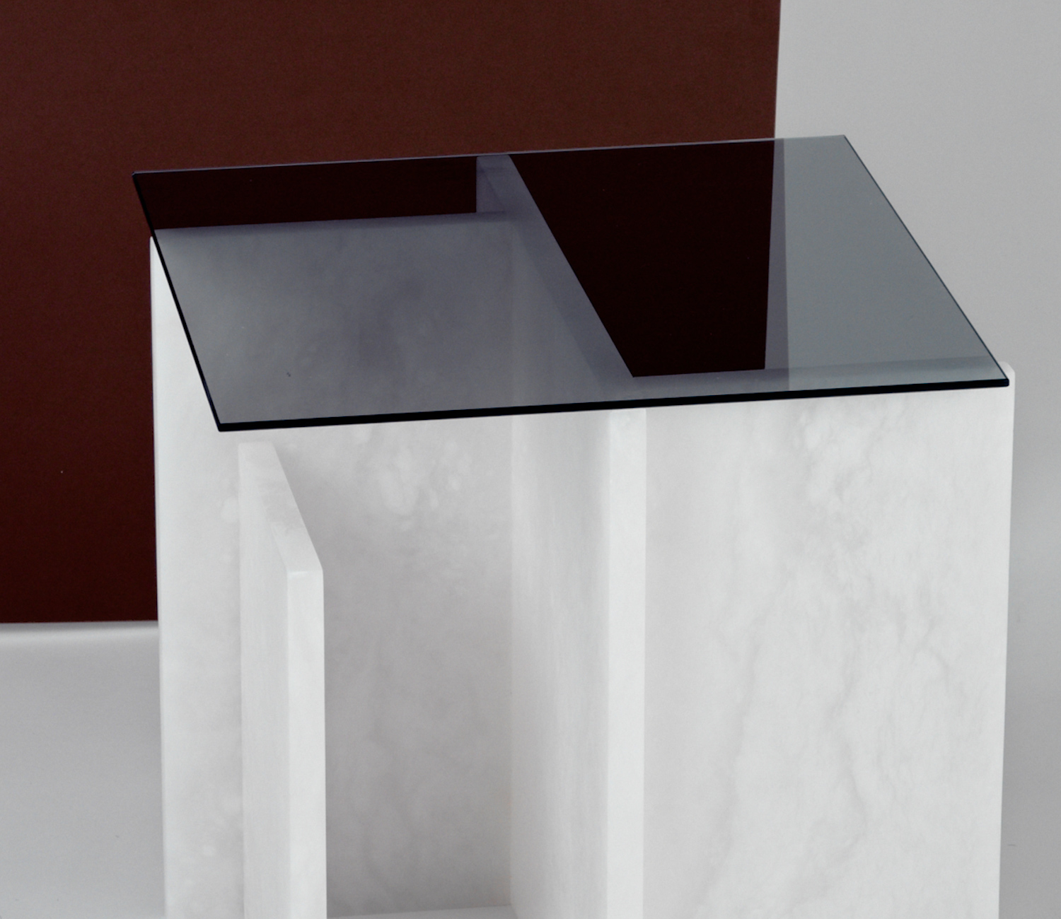 gallery image -still -  Alabaster video side table